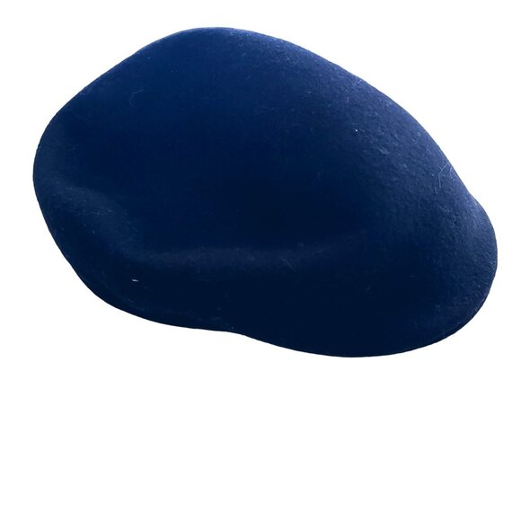 Vintage Flat Cap Failsworth Hat Navy Blue Made in Britain Showerproof NWOT 70s - Picture 7 of 8